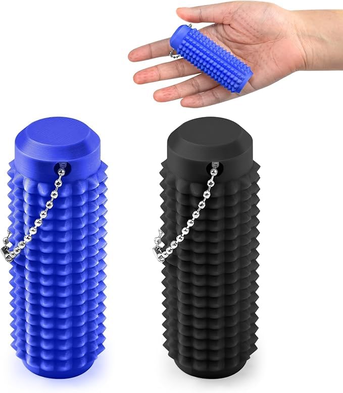 Acupressure Massage Roller — Portable Hand, Foot & Palm Stress Relief Tool (Pack of 2)