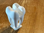 Tooth-Shaped Business Card Holder — 3D Printed Desk Organizer