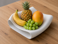 3D Printed Wave Fruit Tray — Sculptural Fruit Bowl for Modern Home Decor