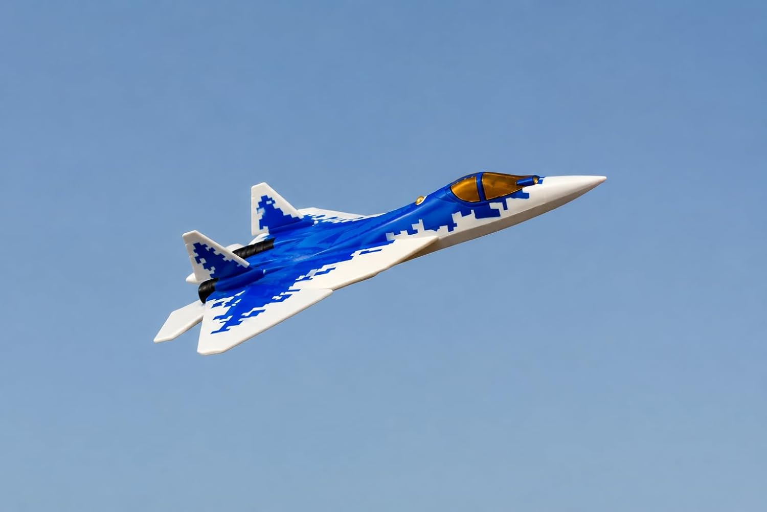 BHISRA FAB SU-57 Felon Fighter Jet 3D Model Kit Card, DIY Assembly Puzzle with Stand, Stealth Military Plane, STEM Toy for Kids, Teens and Adults
