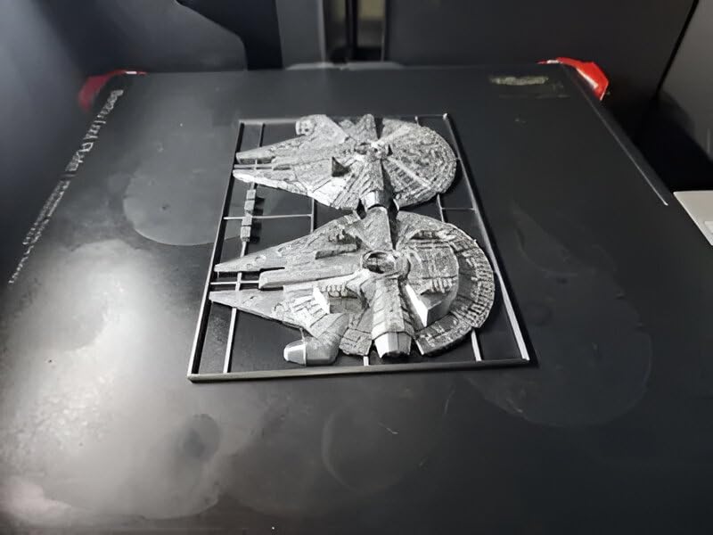 Star Wars Millennium Falcon Collectible Model, Die-Cast Plastic, Multicolor