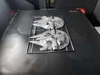 Star Wars Millennium Falcon Collectible Model, Die-Cast Plastic, Multicolor