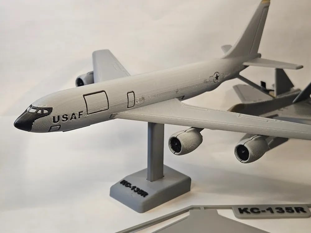 USAF Military Aircraft Display Model, Diecast Scale Replica, Grey