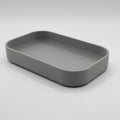 Minimalist Desk Organizer Tray – Multi-Purpose Valet Tray for Keys, Coins & Accessories | Modern Storage for Home, Office, Entryway (Grey)