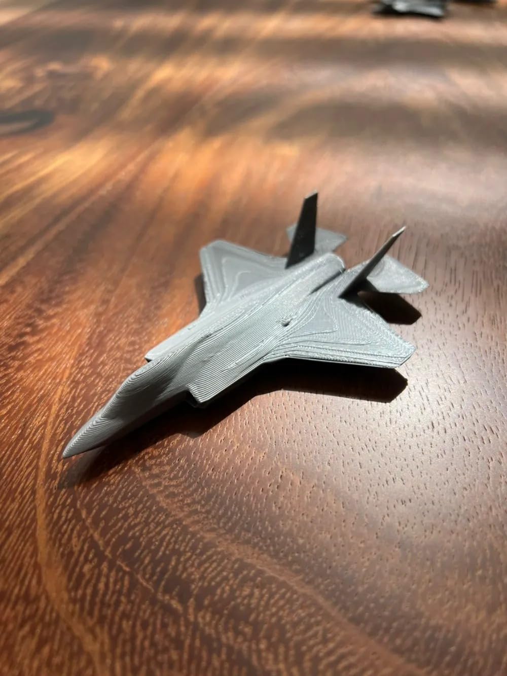 F35 Lightning Fighter 3D Printed Fighter Jet Model, Multicolor Scale Aircraft Replica, Desktop Display Piece,Figure Toy