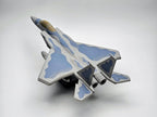 F-15 Eagle Fighter Jet Model Aircraft, Die-Cast Metal Display Stand, Grey, Military Collectible