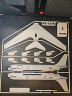 USAF Military Aircraft Display Model, Diecast Scale Replica, Grey
