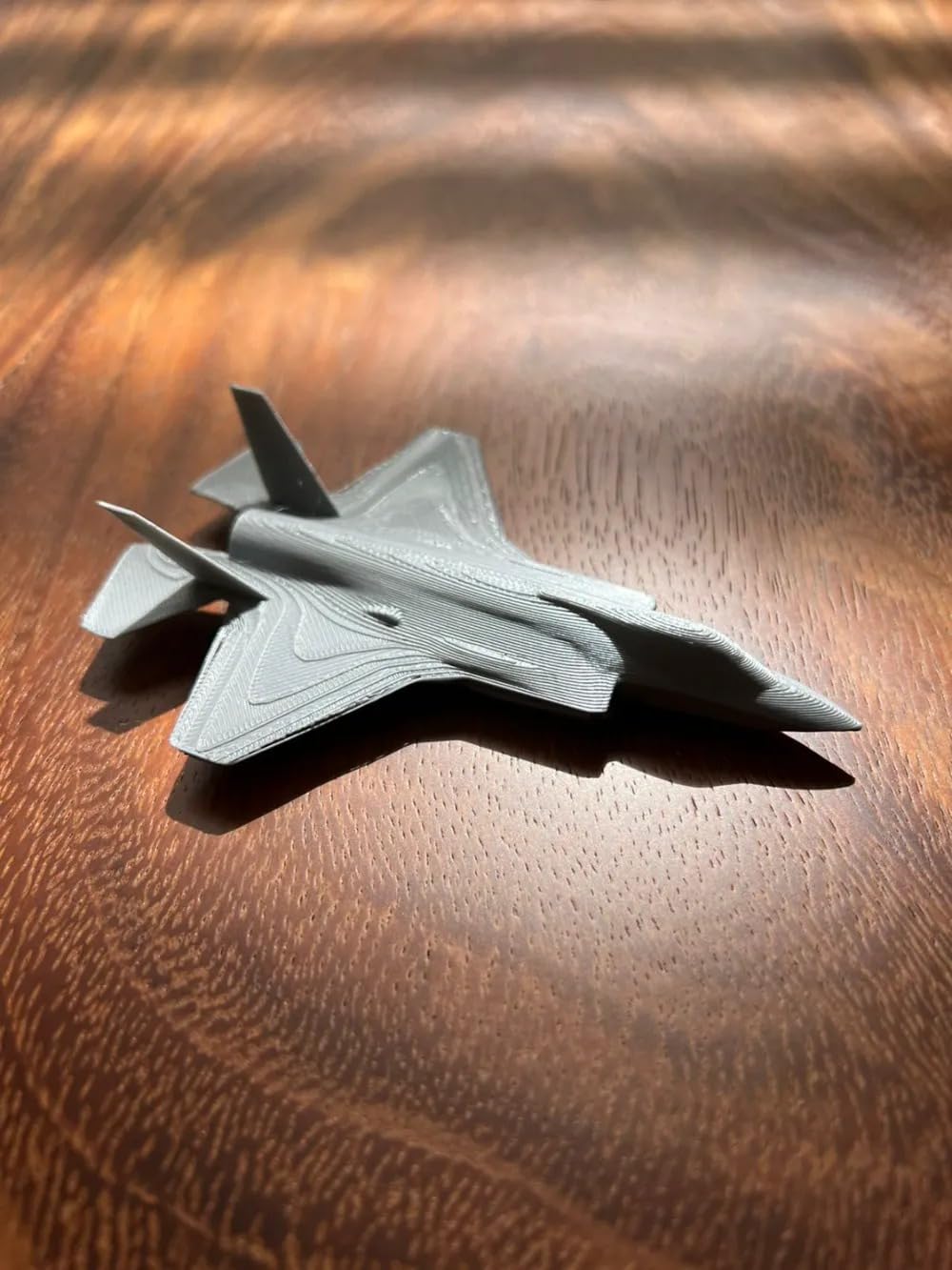 F35 Lightning Fighter 3D Printed Fighter Jet Model, Multicolor Scale Aircraft Replica, Desktop Display Piece,Figure Toy
