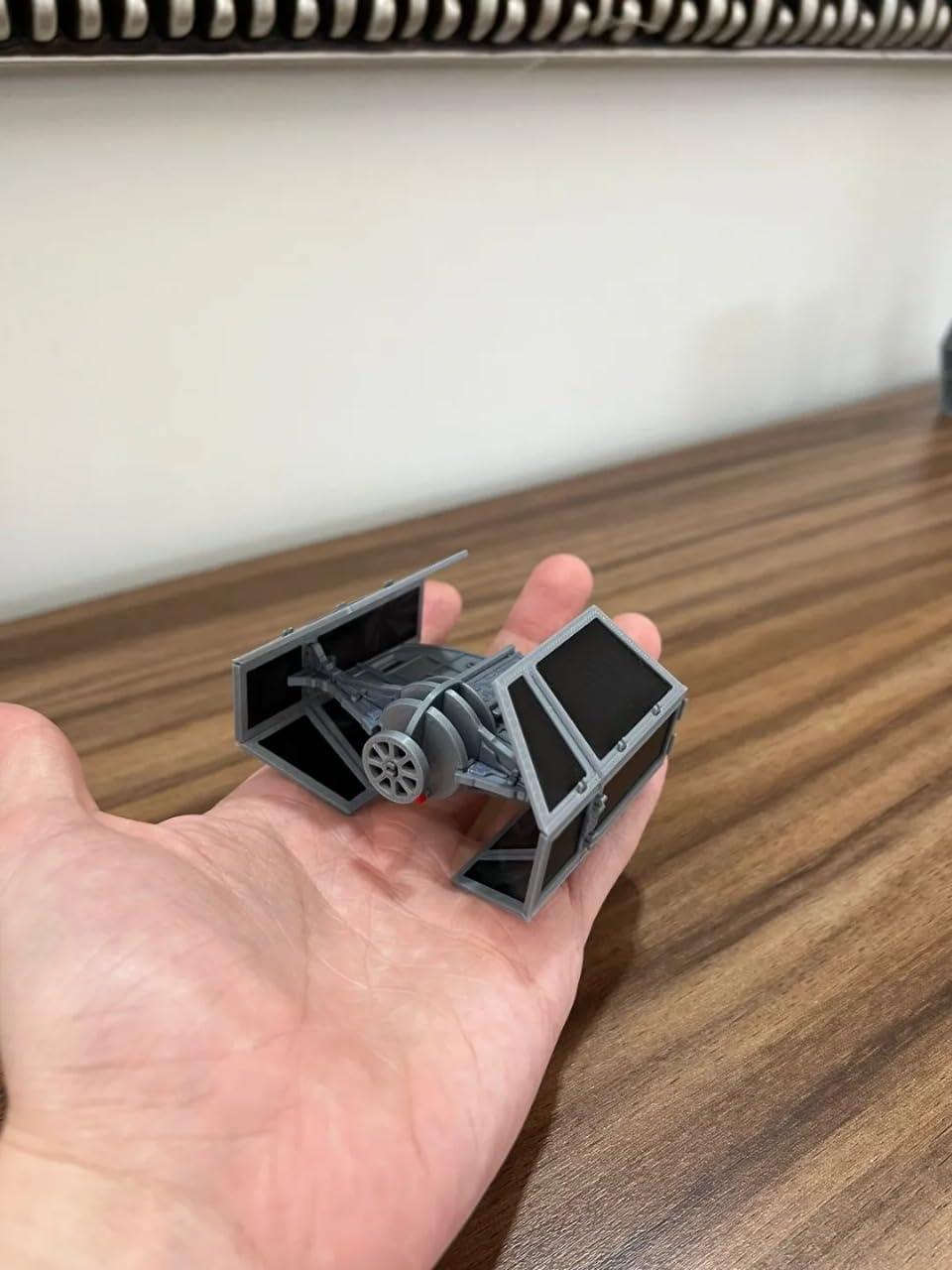 BHISRA FAB Lord Darth Vader TIE Advanced X1 Model Kit Parts, Plastic Assembly Frame