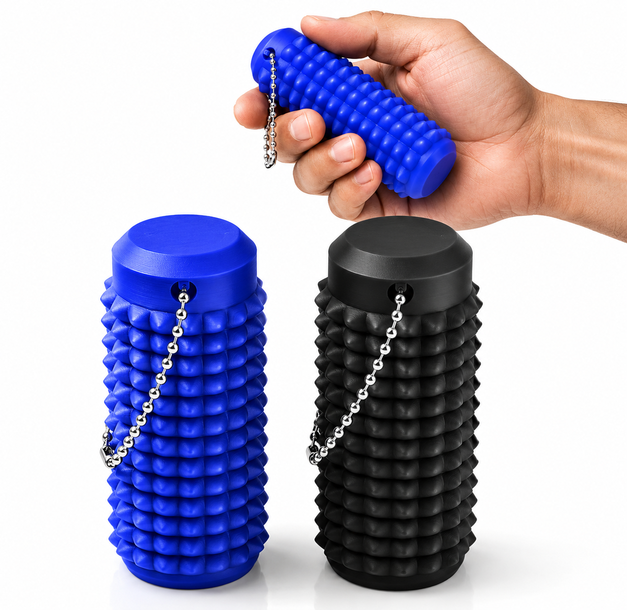 Acupressure Massage Roller — Portable Hand, Foot & Palm Stress Relief Tool (Pack of 2)