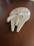 Star Wars Millennium Falcon Collectible Model, Die-Cast Plastic, Multicolor