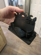 Mechanic & Auto Workshop Business Card Holder — 3D Printed Desk Organizer