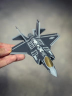F-35 Lightning II Scale Model — 3D Printed Stealth Fighter Display