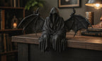 Dark Reaper Shelf Sitter Figurine — Gothic Desk Decor & Collectible Statue