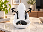 3D Printed Skull Glasses Holder with Tray | Eyeglass Stand | Desk Organizer | Home Decor Gift