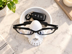 3D Printed Skull Glasses Holder with Tray | Eyeglass Stand | Desk Organizer | Home Decor Gift