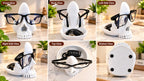 3D Printed Skull Glasses Holder with Tray | Eyeglass Stand | Desk Organizer | Home Decor Gift