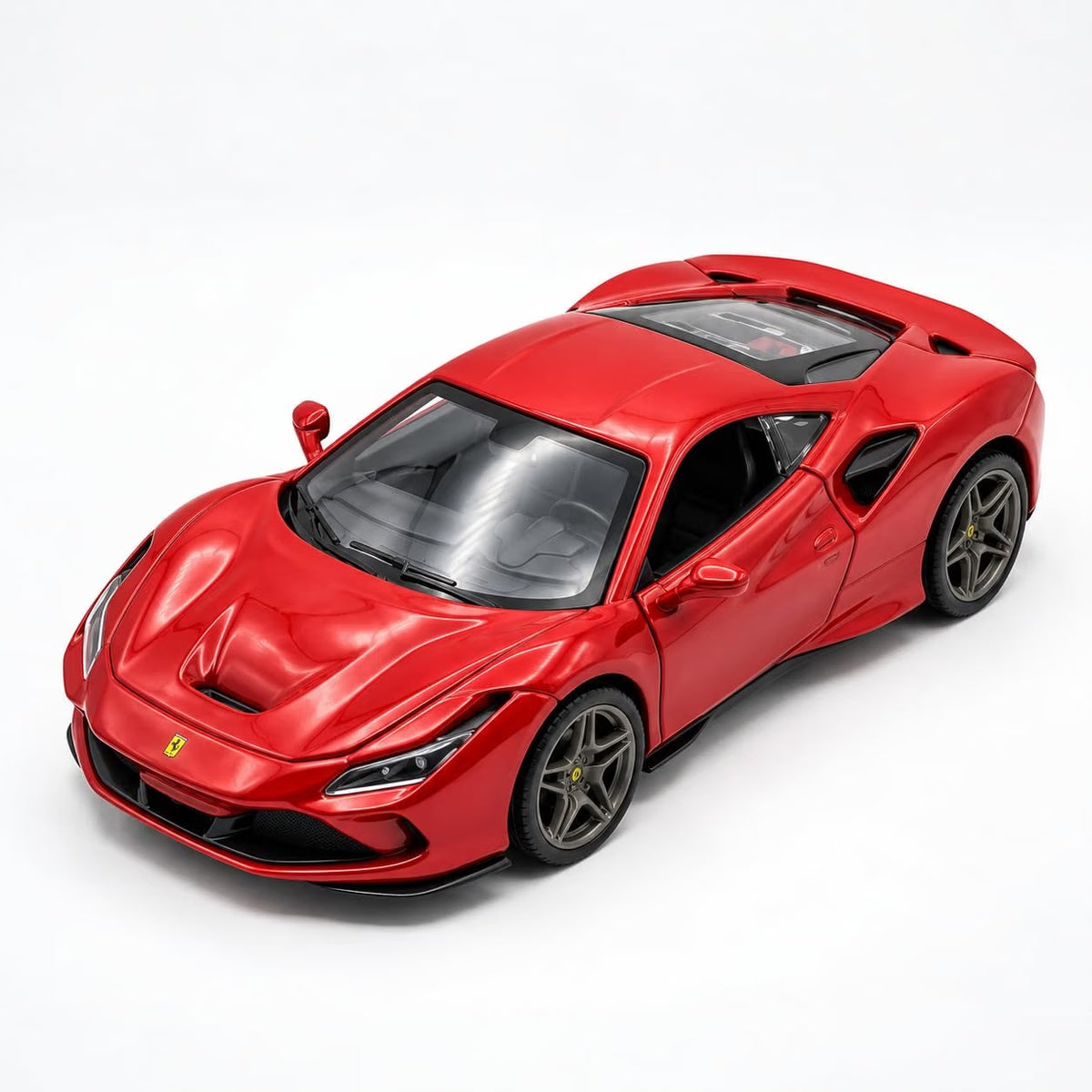 Bugatti Divo Style Die-Cast Pull Back Supercar | Blue | Openable Doors | Collector Gift