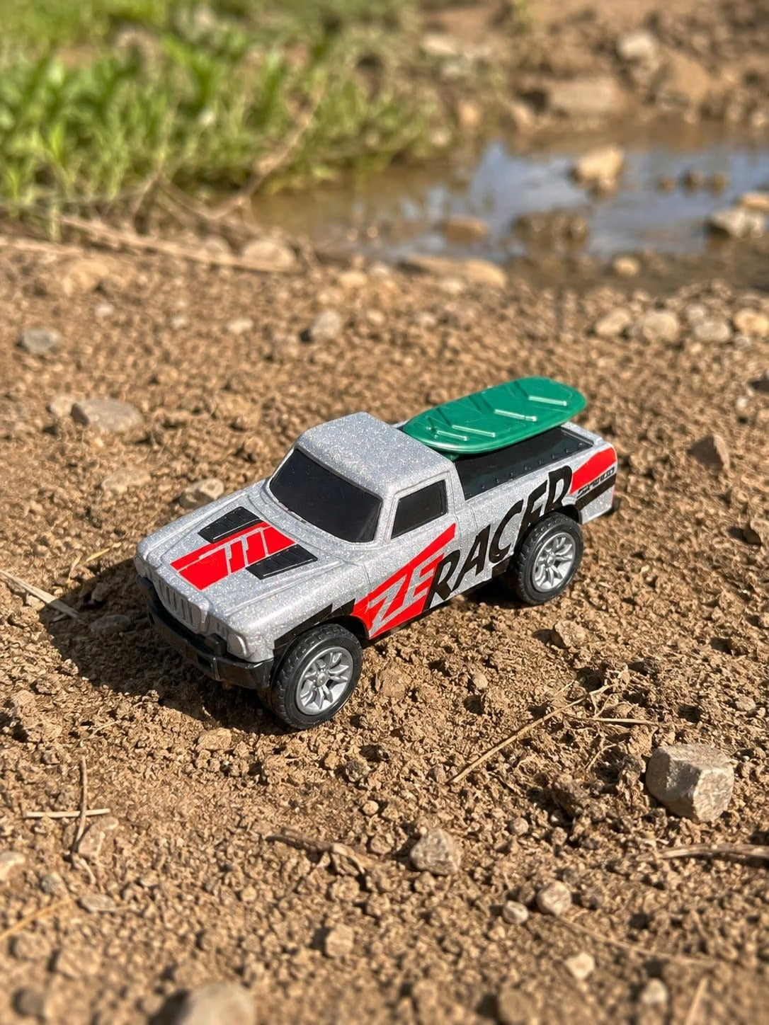 ZF Racer Off-Road Truck Set of 4 | Pull Back Mini Toy Trucks | Multi-Color Pack | Kids Gift