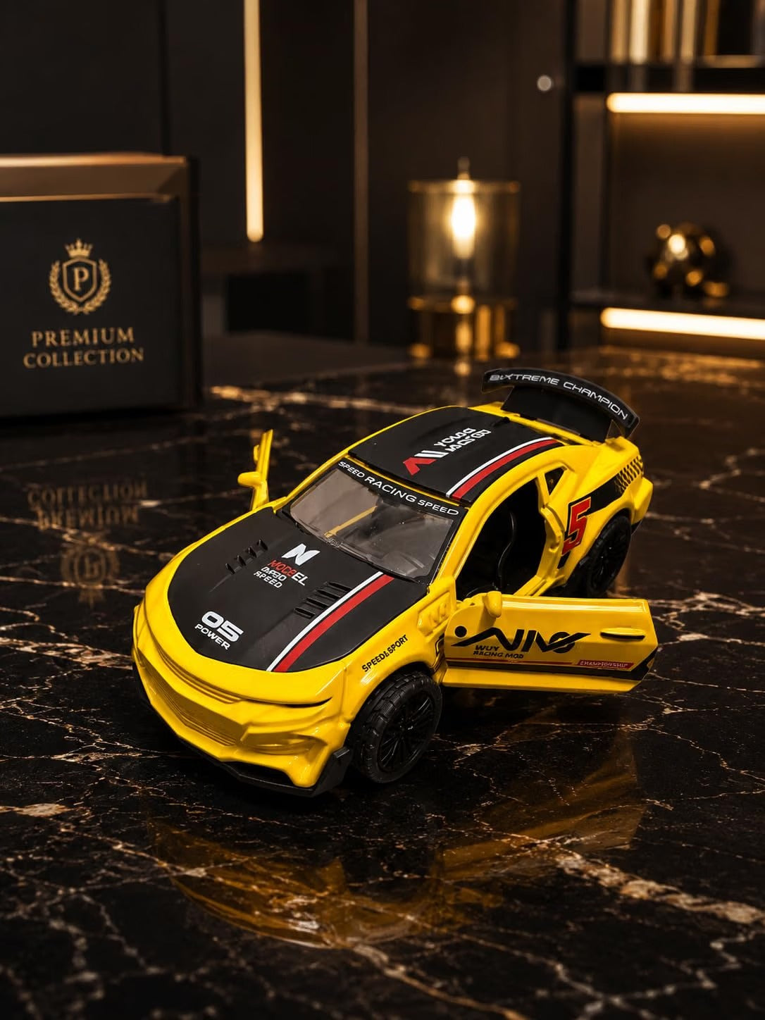 Win Racing Mod | Die-Cast Pull Back Car | Openable Doors