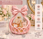3D Printed Pink Bow Perfume Basket