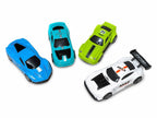 Casino 88 Pull Back Racing Cars Set of 4 | Mini Toy Cars for Kids | Multi-Color Pack